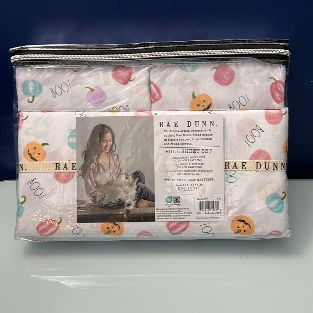 NWT Rae Dunn Halloween Sheets - Picture 3 of 4